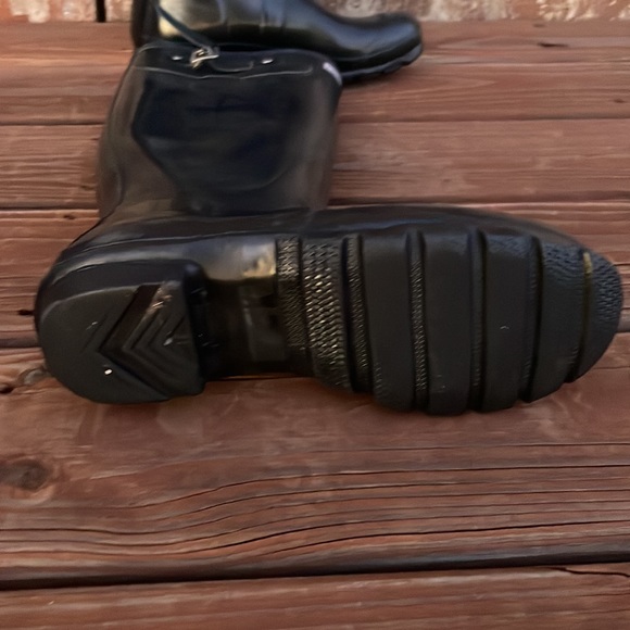 Hunter Black Rain Boots. Size UK 4 , US 5 M / 6F - Picture 7 of 10